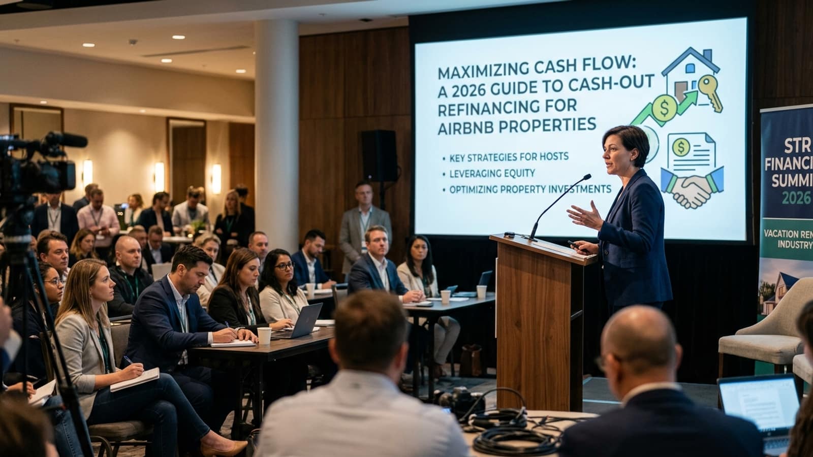 Illustration: Maximizing Cash Flow: A 2026 Guide to Cash-Out Refinancing for Airbnb Properties